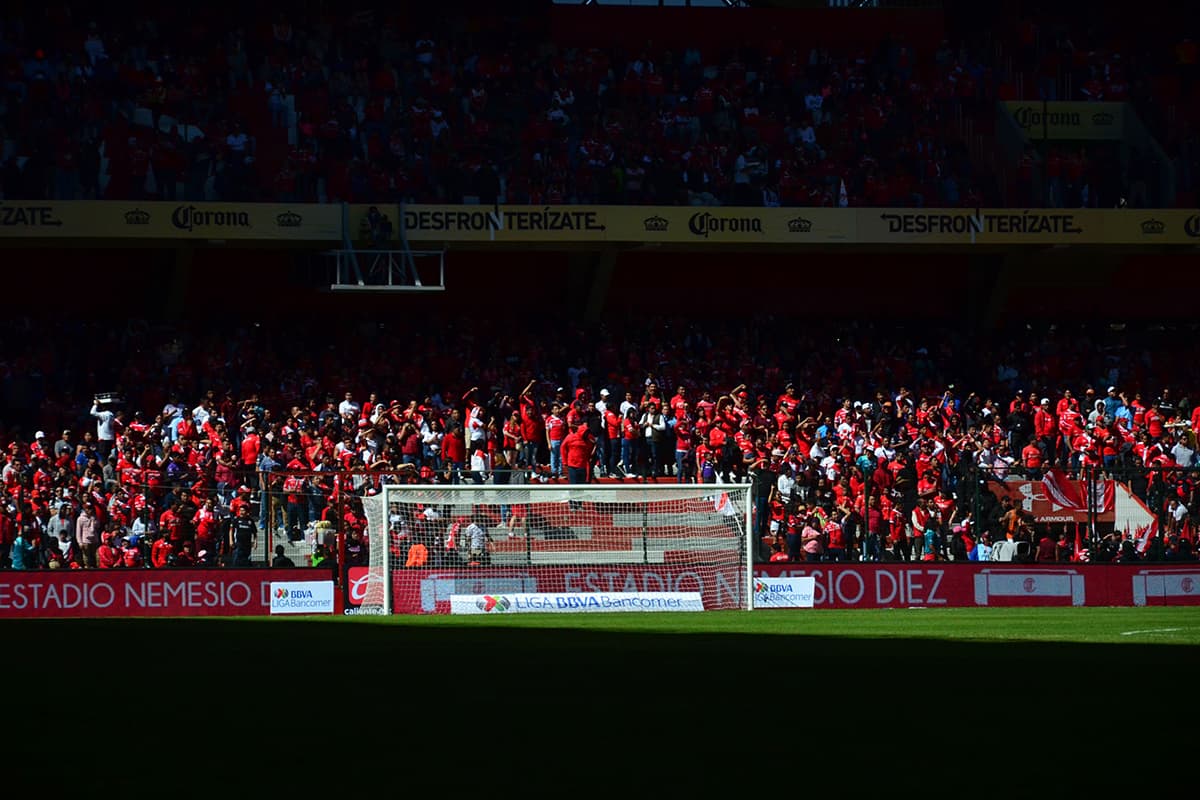 Tribunas colmadas a minutos de iniciar el duelo de la Jornada 4 del Clausura 2019.