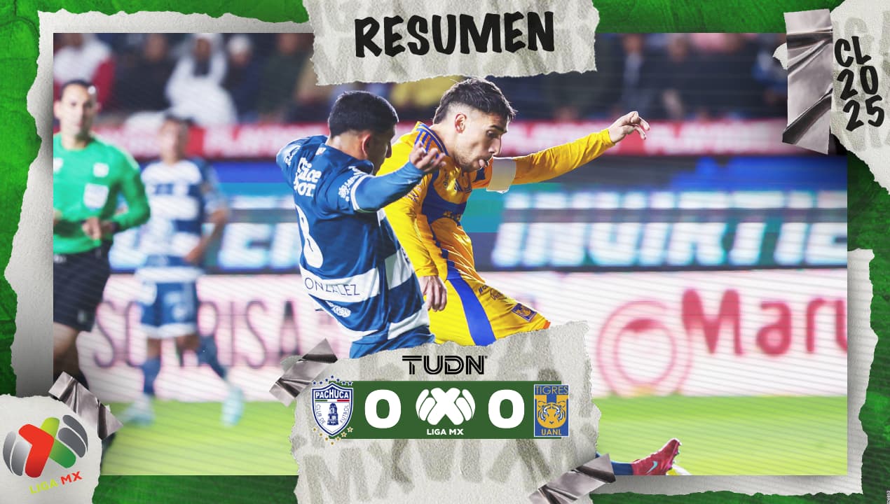 Pachuca y Tigresempataron sin goles en la Jornada 16 de la Liga MX.