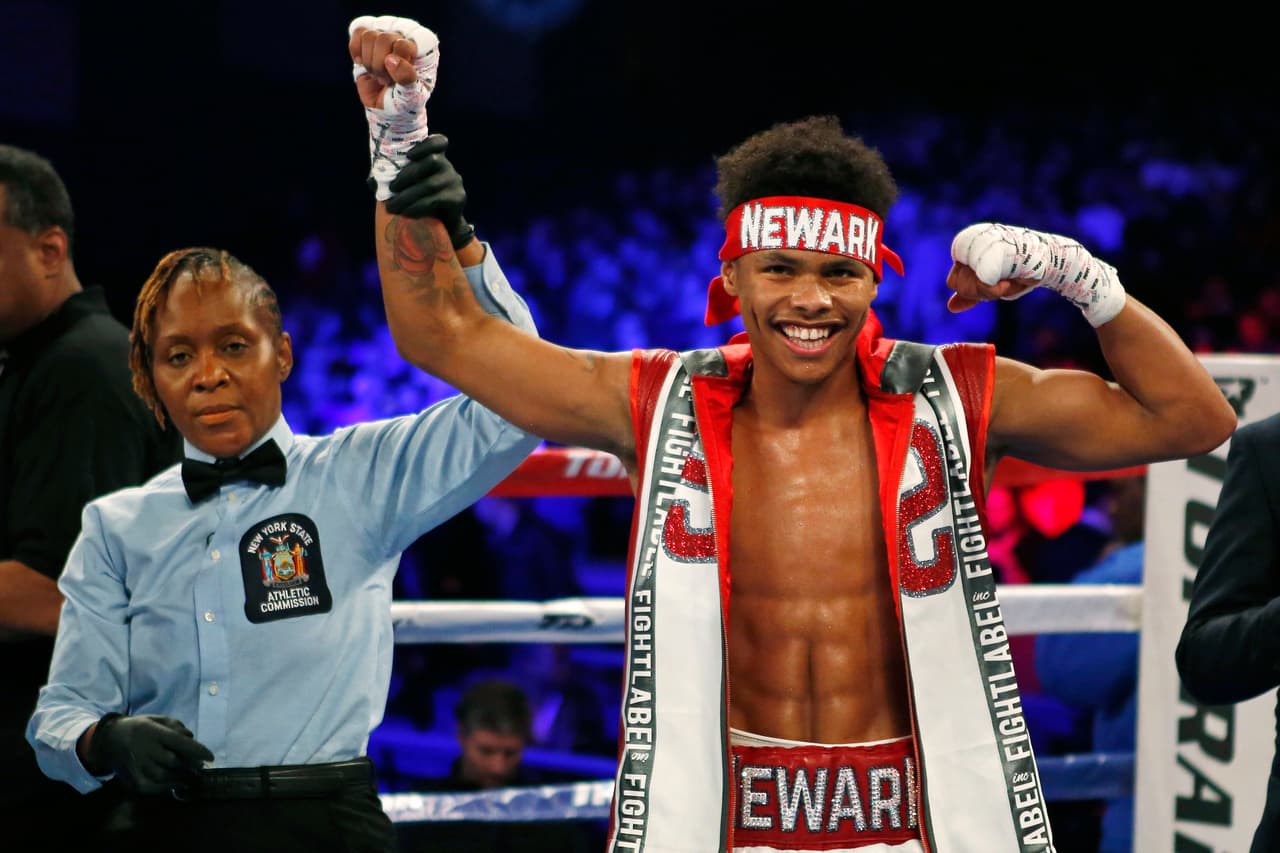 El boxeo regresa a Las Vegas con nocaut de Shakur Stevenson