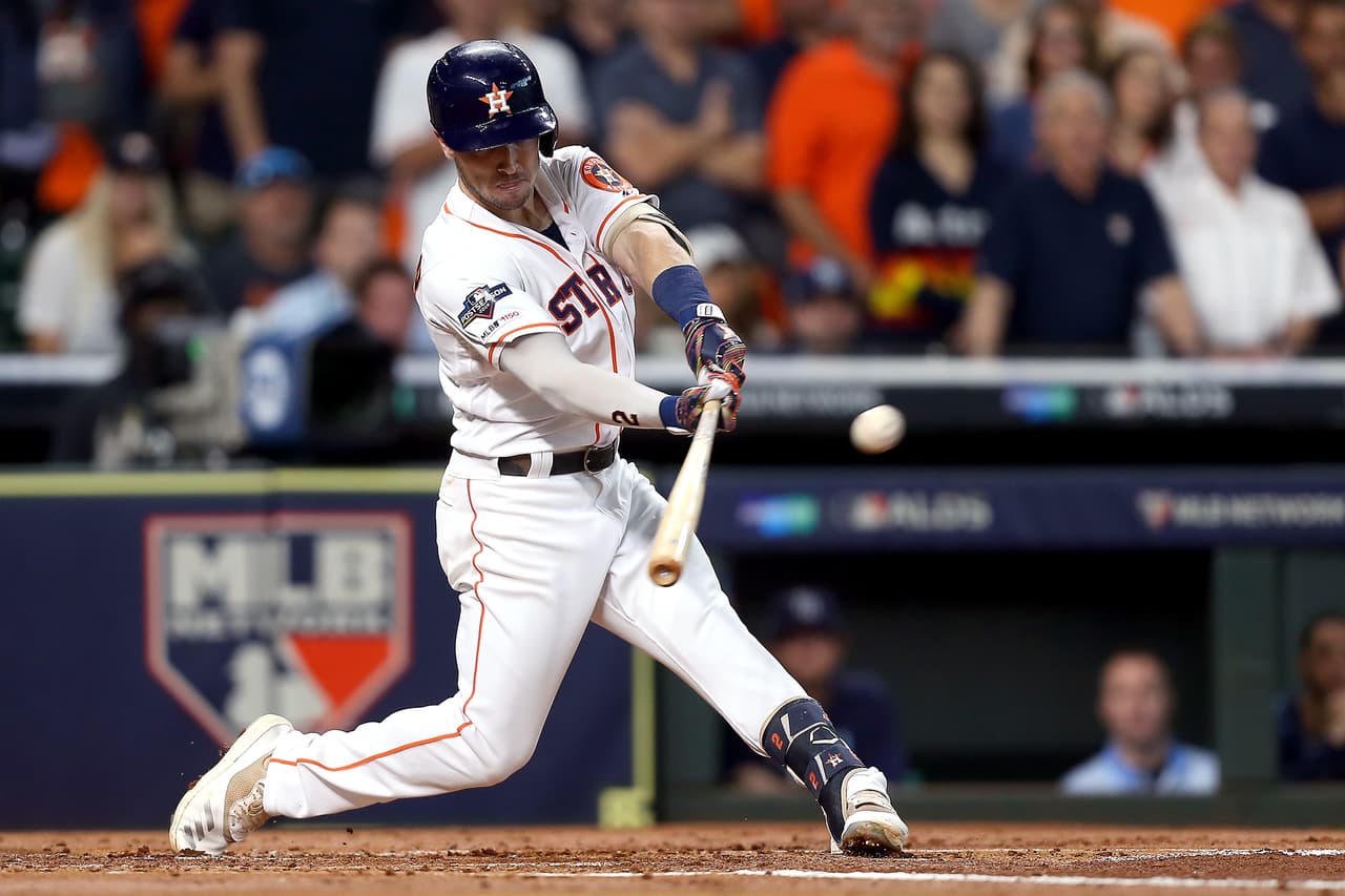 Triunfo con autoridad de los Houston Astros, 6-1 a los Rays, para avanzar a la Serie de Campeonato.