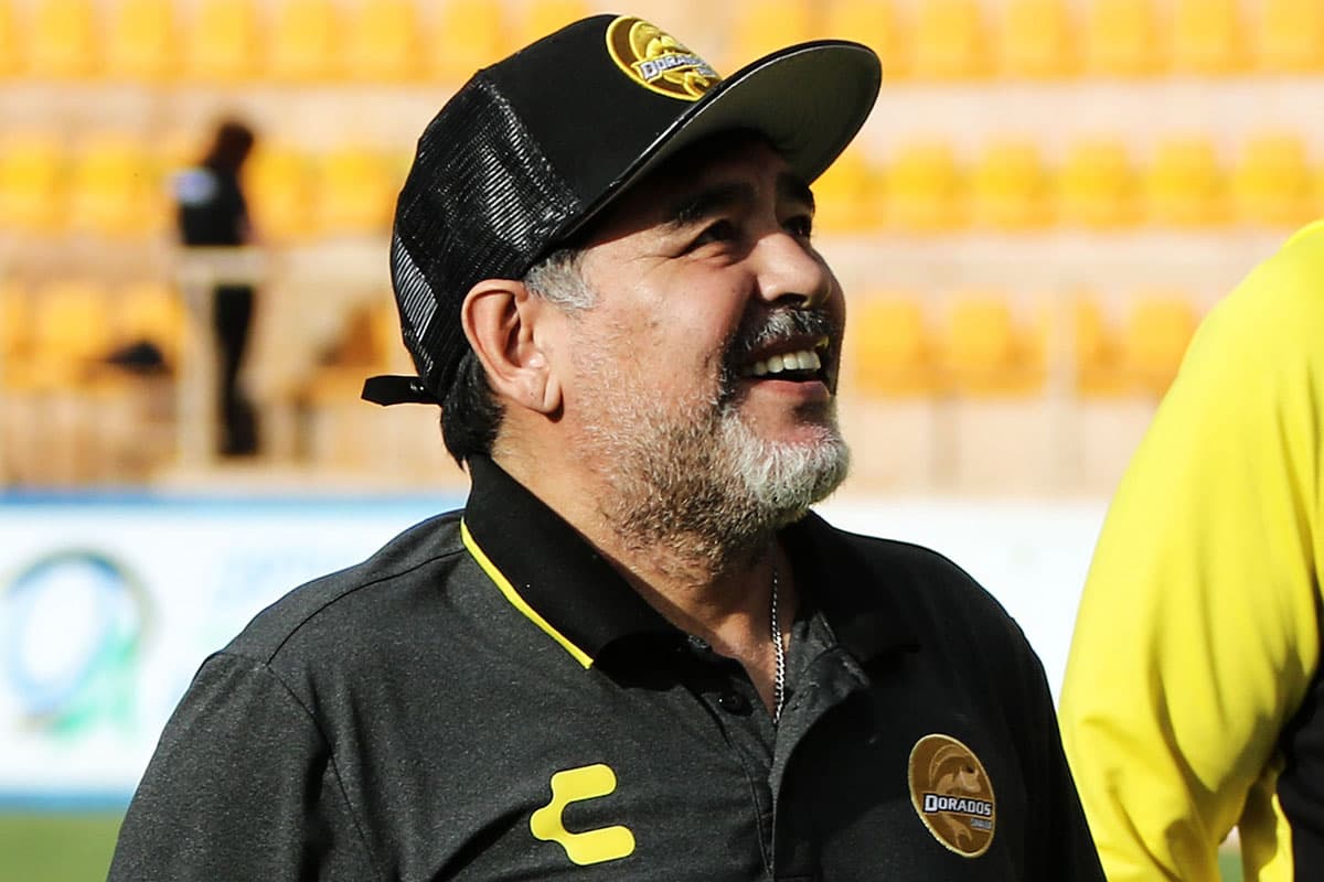 En su primera presentación con Maradona como técnico, Dorados había goleado 4-1 a Cafetaleros de Tapachula el lunes pasado por lo que había optimismo en el argentino.