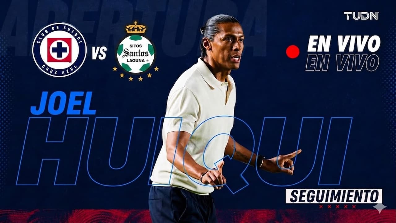 Cruz Azul vs. Santos EN VIVO: Sigue la Joel Huiqui del partido de la Liga MX Apertura 2026