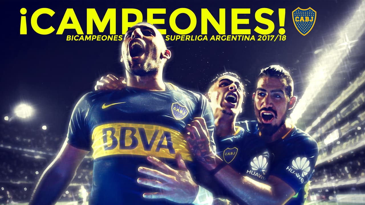 Boca Juniors bicampeón de la SuperLiga Argentina 2017/18
