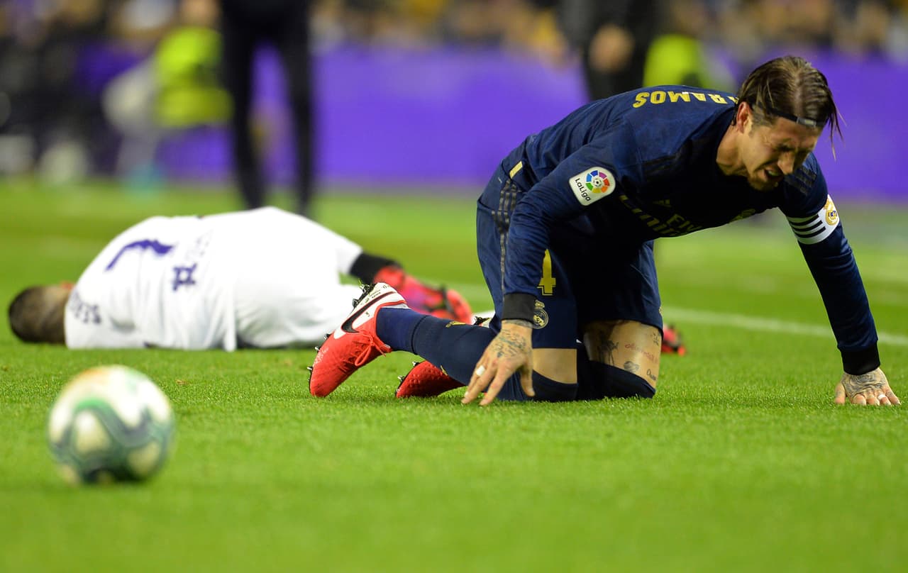 Al final del partido, Nacho le da el triunfo al Real Madrid, con un cabezazo, 0-1 sobre el Valladolid y deja a los de Zidane como líderes en solitario con 46 puntos.