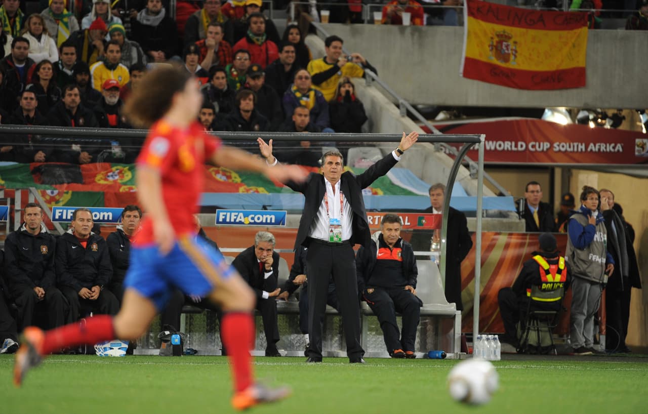 Lo cual significó vérselas con España en octavos de final. Portugal ofreció resistencia, pero la Roja acabó imponiéndose.