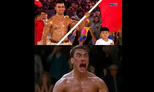 La ceremonia de los Juegos Olímpicos número XXXII de la historia comenzaron con fuegos artificiales, que fueron seguidos por la ilustración de varios atletas que en color blanco se encontraban realizando entrenamientos de forma aislada y los memes no tardaron en aparecer.