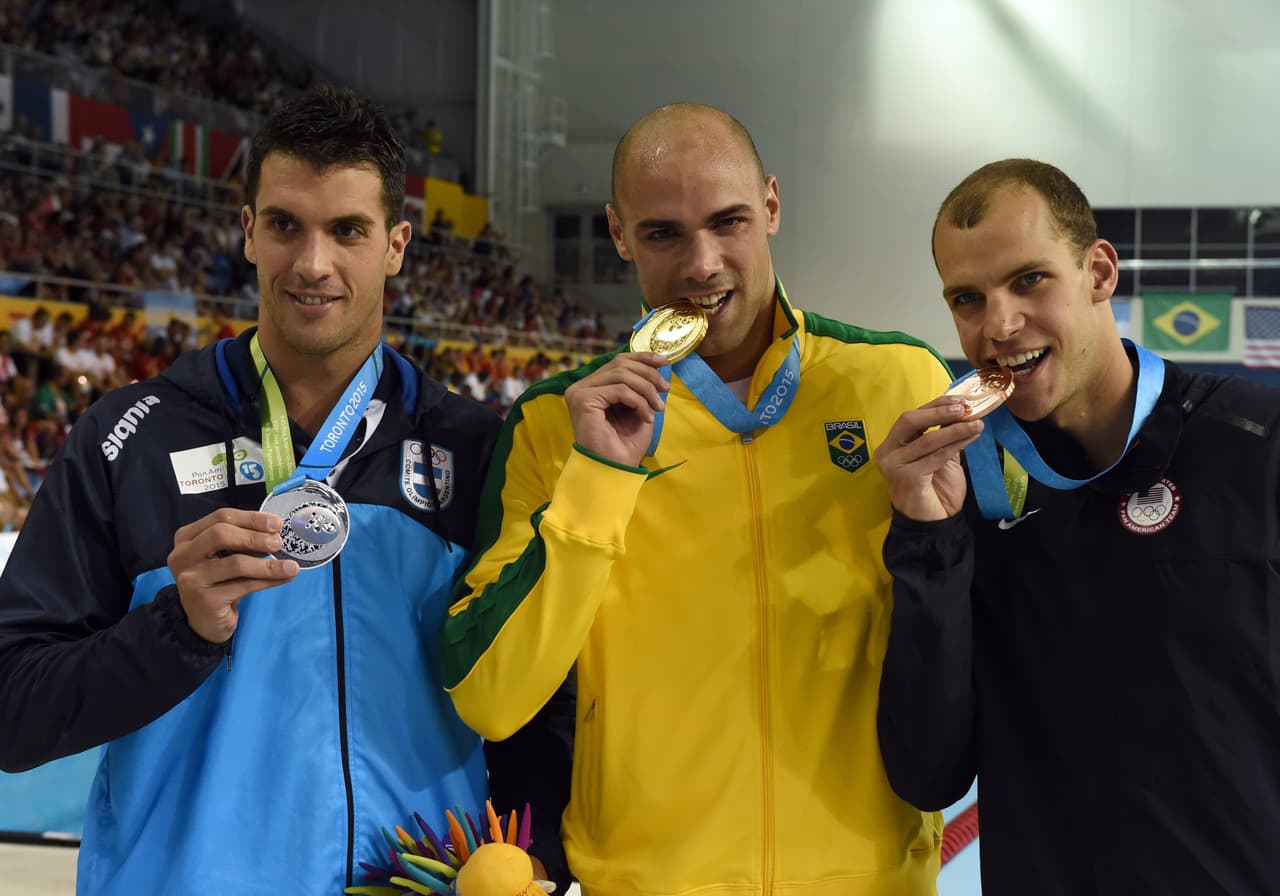 El nadador argentino Federico Grabich no pudo repetir oro el miércoles en la final de 200 metros estilo libre, pero continúa de racha ganadora en los Juegos Panamericanos de Toronto.