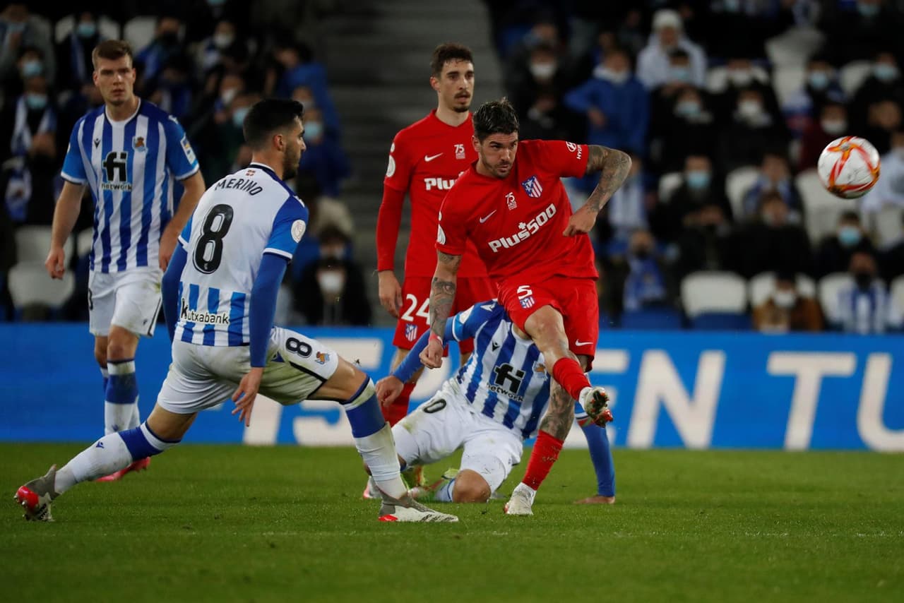 La Real Sociedad deja fuera de la Copa del Rey al Atlético de Madrid con dos goles, cortesía de Adnan Januzaj (33') y Alexander Sorloth (47'), consiguiendo su pase a Cuartos de Final. Héctor Herrera salió como titular a la cancha.