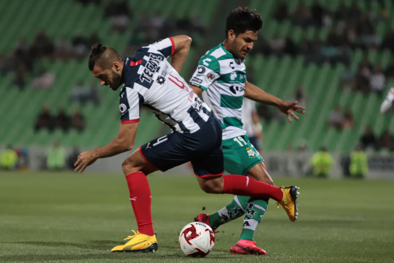 Monterrey consigue la ventaja de la localía para la vuelta tras empatar 0-0 en su visita a Santos.
