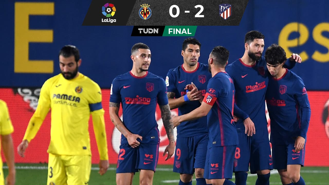 Atlético blanqueó al Villarreal y sigue adelante del Real Madrid