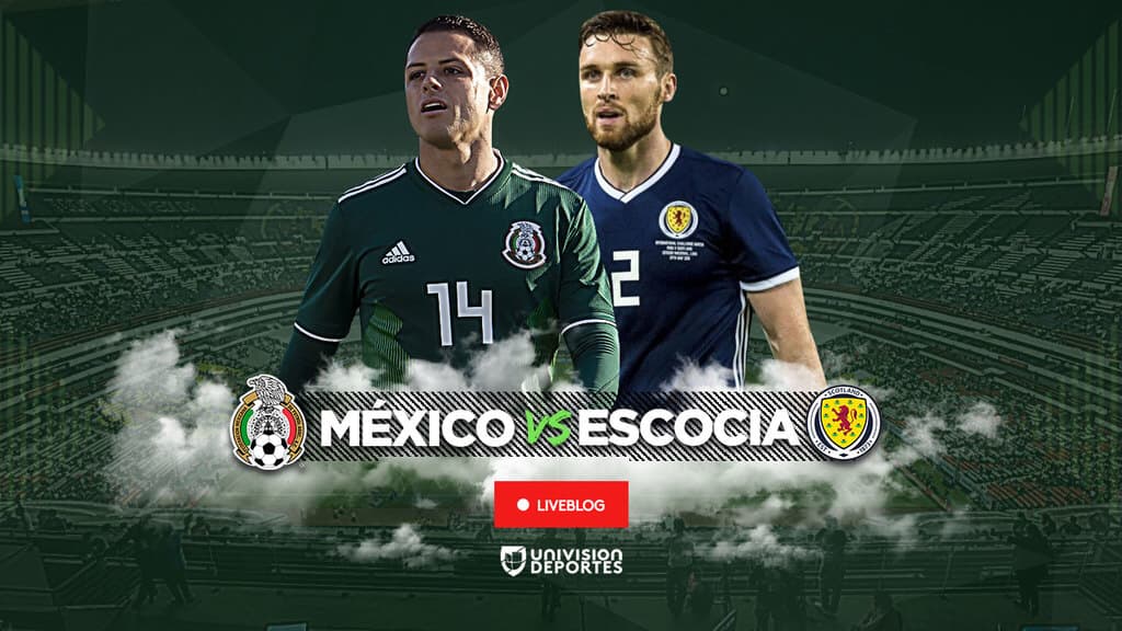 México vs Escocia.