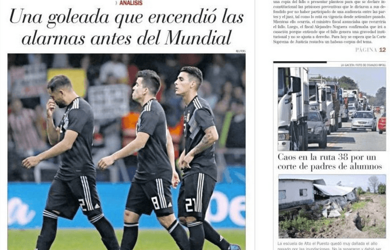 La Gaceta en Argentina (impresa).