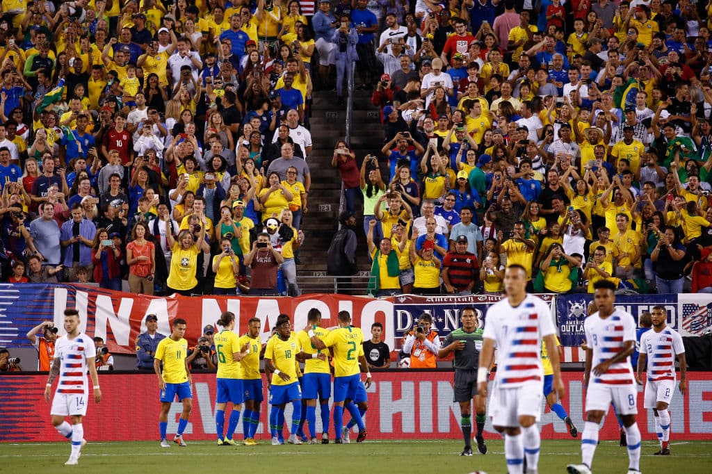 En Nashville, Tennessee, Estados Unidos se enfrentará a México el próximo martes, mientras Brasil viajará a Washington D.C. para medirse contra El Salvador.