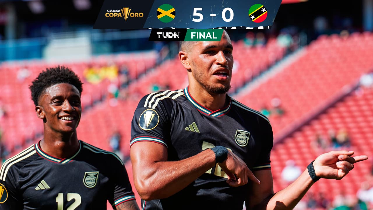 Jamaica hace una 'manita' y jugará invicto los Cuartos de Copa Oro
