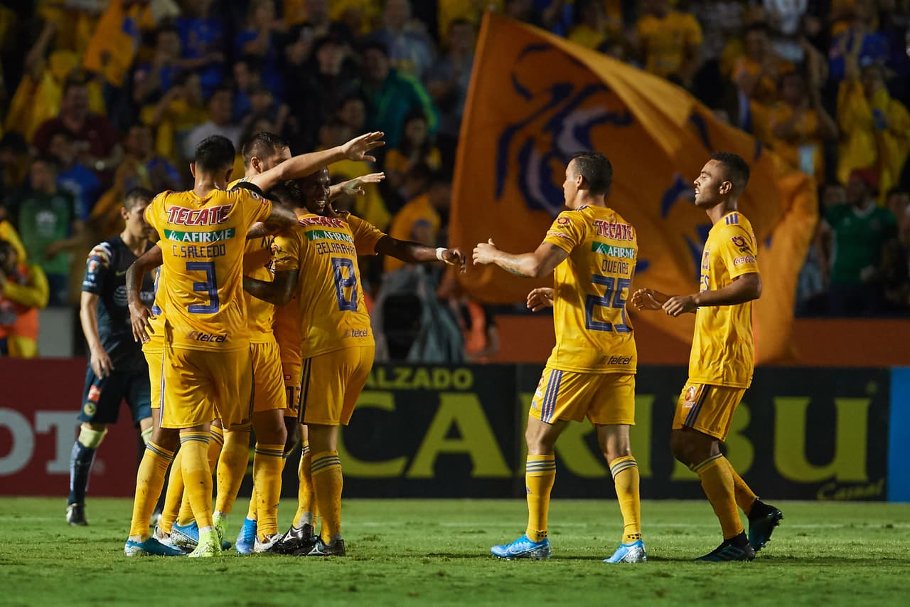 Tigres estaba ganando el partido de manera justa ya que mostraba mejores intenciones en el campo rival.