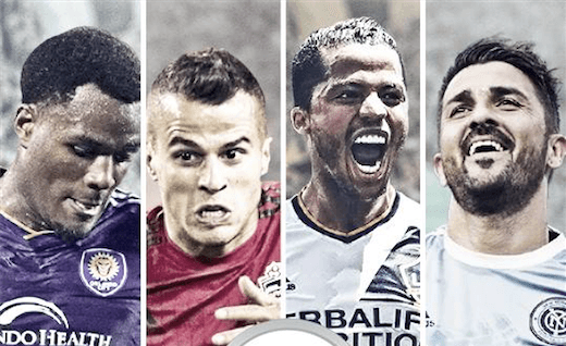 Giovani dos Santos y David Villa encabezan la portada personalizada de la MLS en el FIFA 17