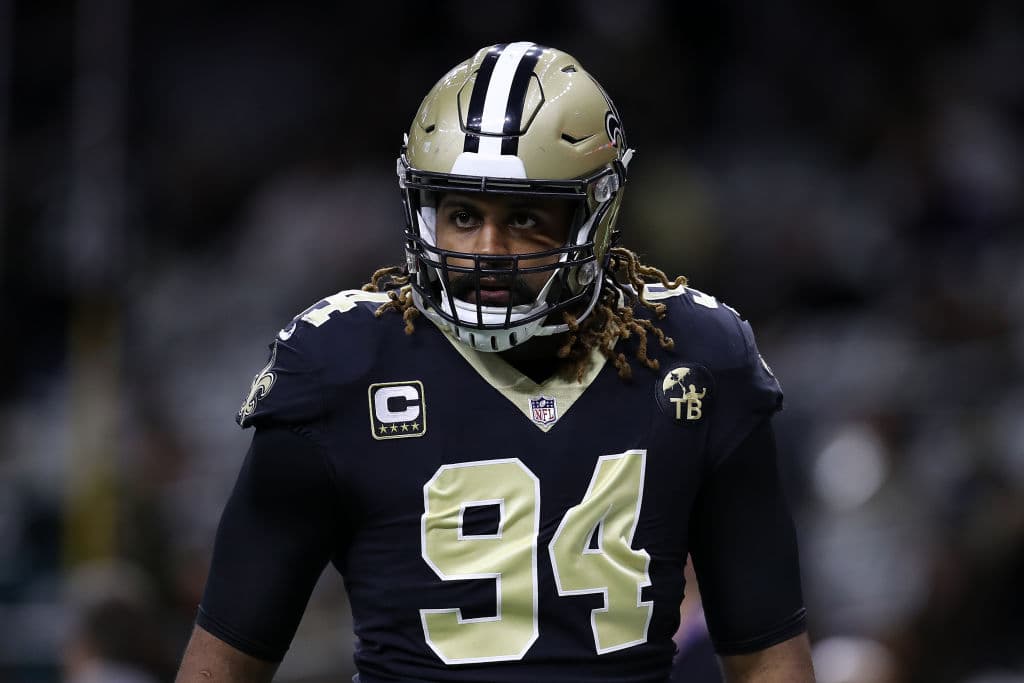 Cameron Jordan fue el líder de los Saints con 12 capturas de QB (14to NFL) y también es el alma de la defensa en la zona frontal.