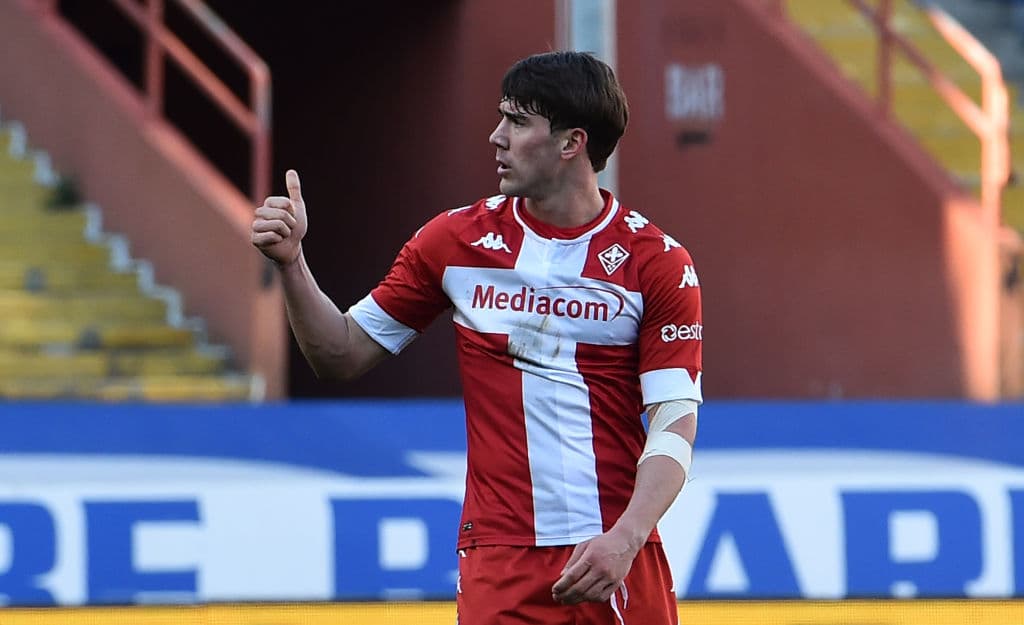 Sampdoria derrotó a la Fiorentina 2-1, con goles de Keita Balde y Quagliarella. Vlahovic anotó el gol del descuento en la Serie A.