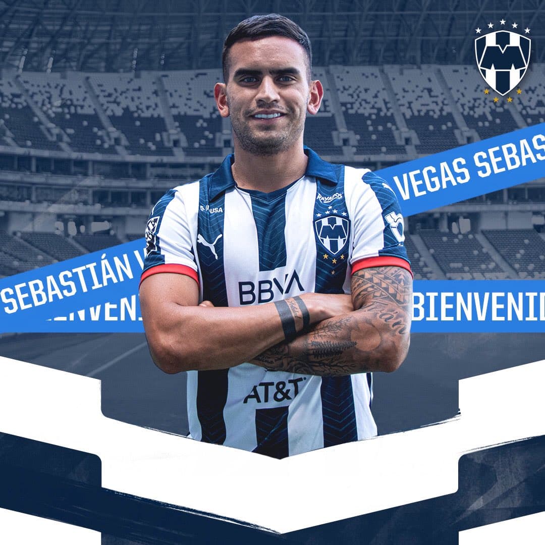 Sebastián Vegas llega a Rayados para el Guardianes 2020