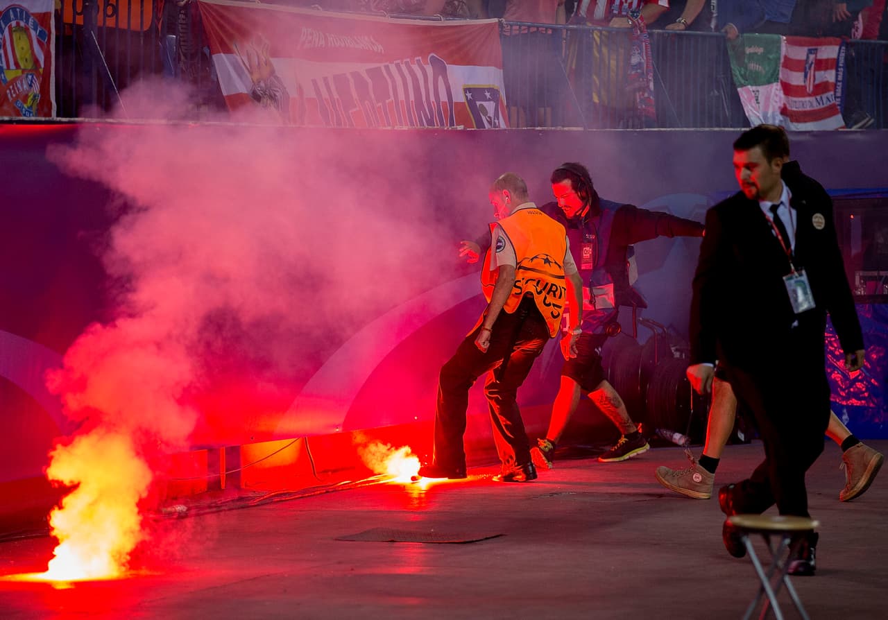 Incidentes Atlético de Madrid vs. Benfica