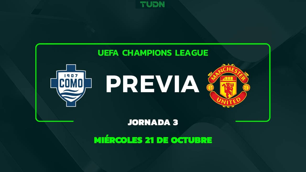 A qué hora y dónde ver el Como vs. Manchester United de Champions League