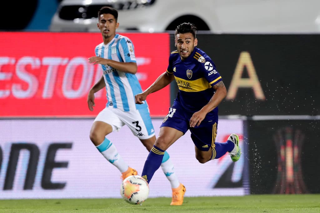 Racing se impone 1-0 en casa a Boca y toman una ligera ventaja en los cuartos de final de la Copa Libertadores.