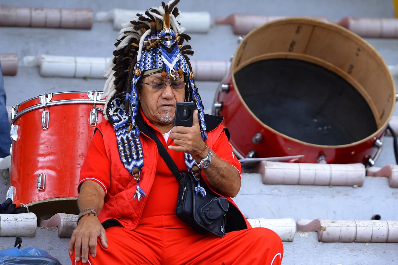 El colorido de la afición en la Jornada 1