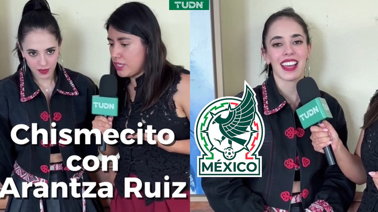 Arantza Ruiz revela romance con jugador de la Selección Mexicana