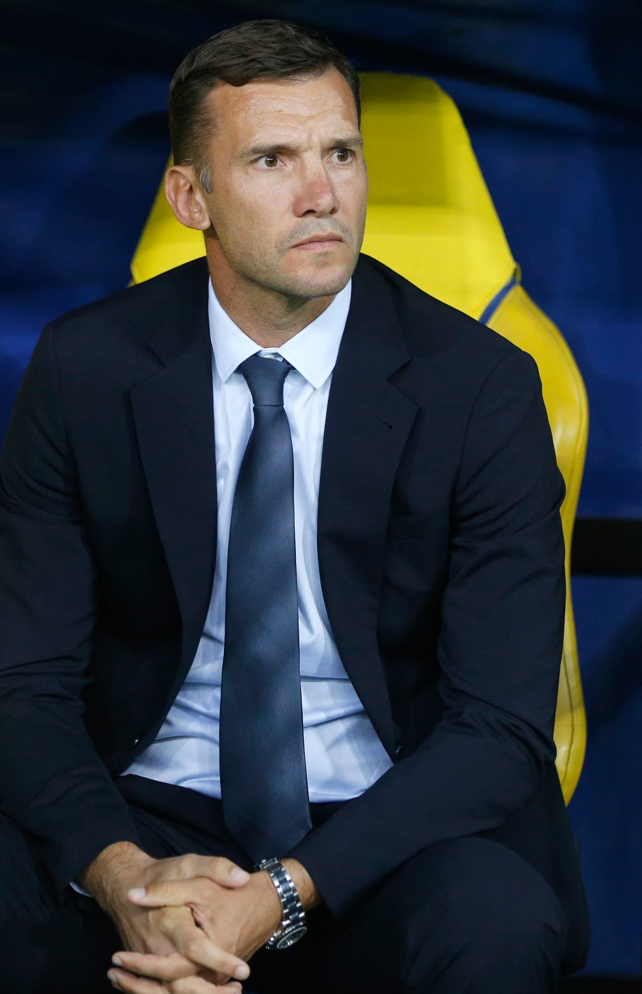 Andriy Shevchenko, entrenador de la selección local, afrontaba este partido en busca del triunfo para mantenerse en la pelea por la clasificación.