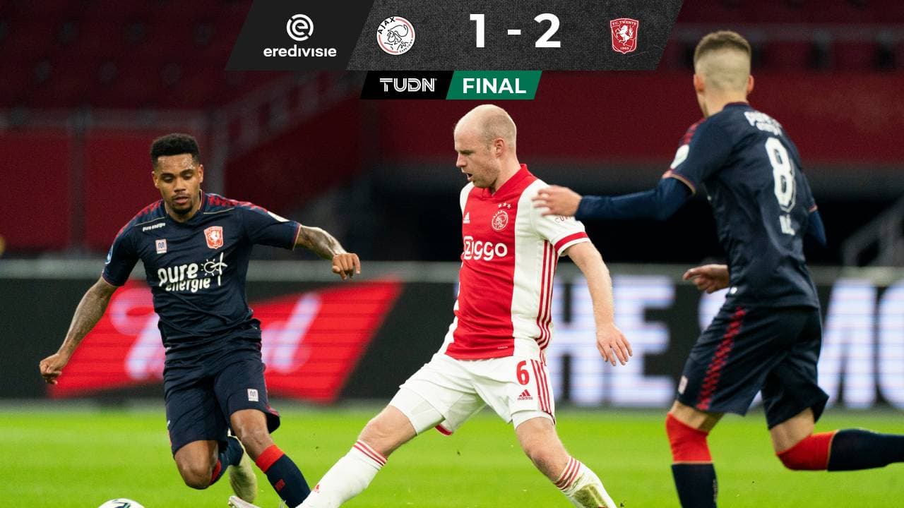 Sin Edson Álvarez, el Ajax cayó 1-2 ante el Twente
