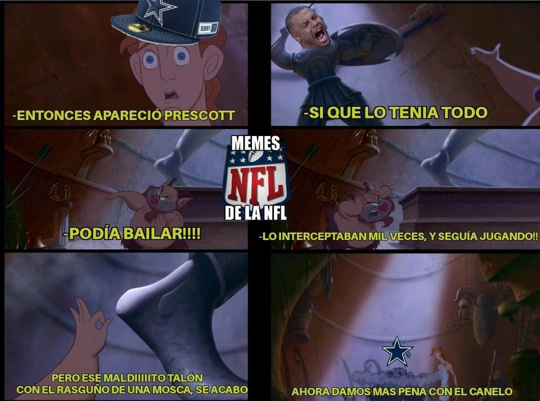 Patriots y Cowboys fueron los equipos más dañados en las redes durante la semana siete de la NFL.