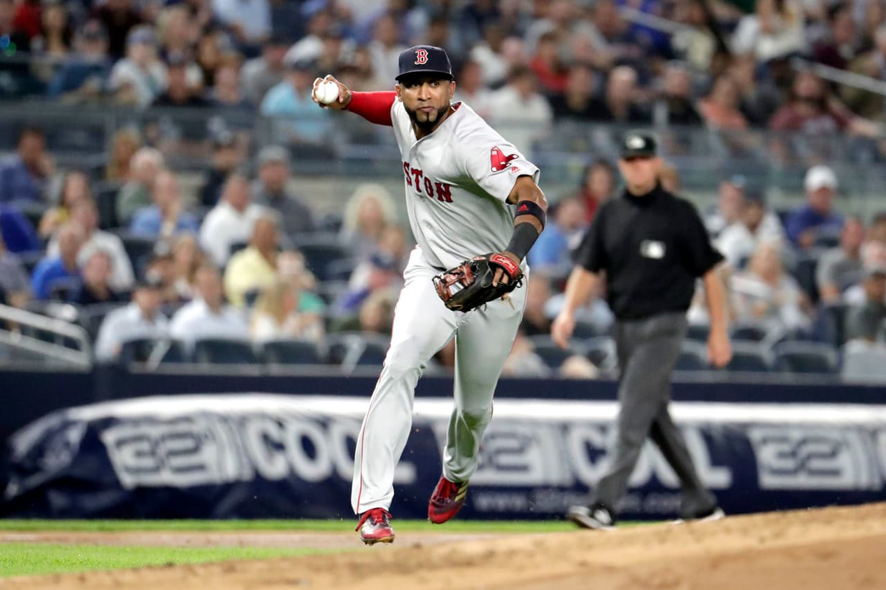 <b>Eduardo Núñez, tercera base, Venezuela</b>. Siempre se ha distinguido por su fildeo fino en la esquina caliente, mas no por su bat. En 2018 tuvo .265 de bateo, 10 HR, 44 RBI, y .677 de OPS.
