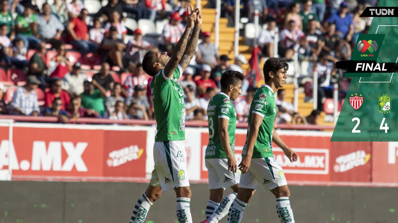 ¡Indomable! León vence a Necaxa con triplete de Ismael Sosa