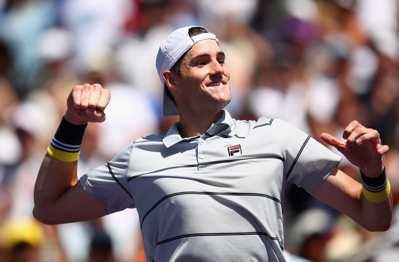 John Robert Isner se metió a su segunda final de un Masters 1000 y a la primera que disputa desde París en noviembre del 2016.