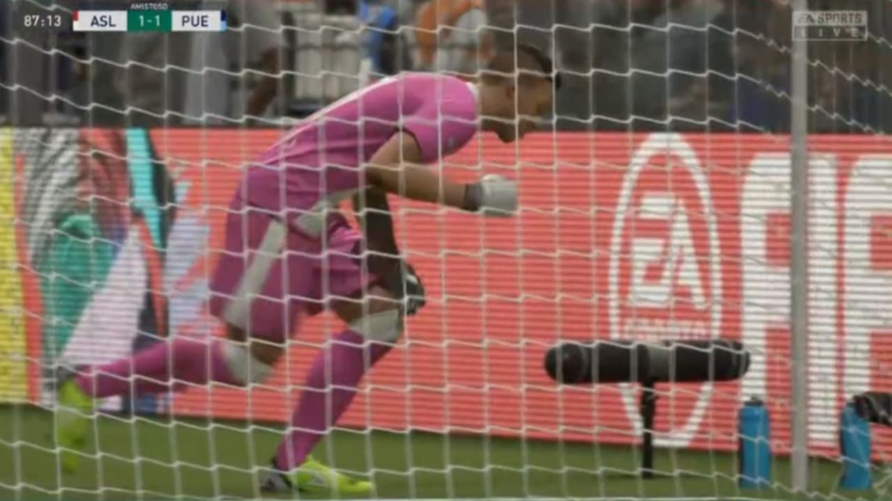 El arquero de la franja fue fundamental para que Juan Portales y el Atlético de San Luis no salieran con los tres puntos.