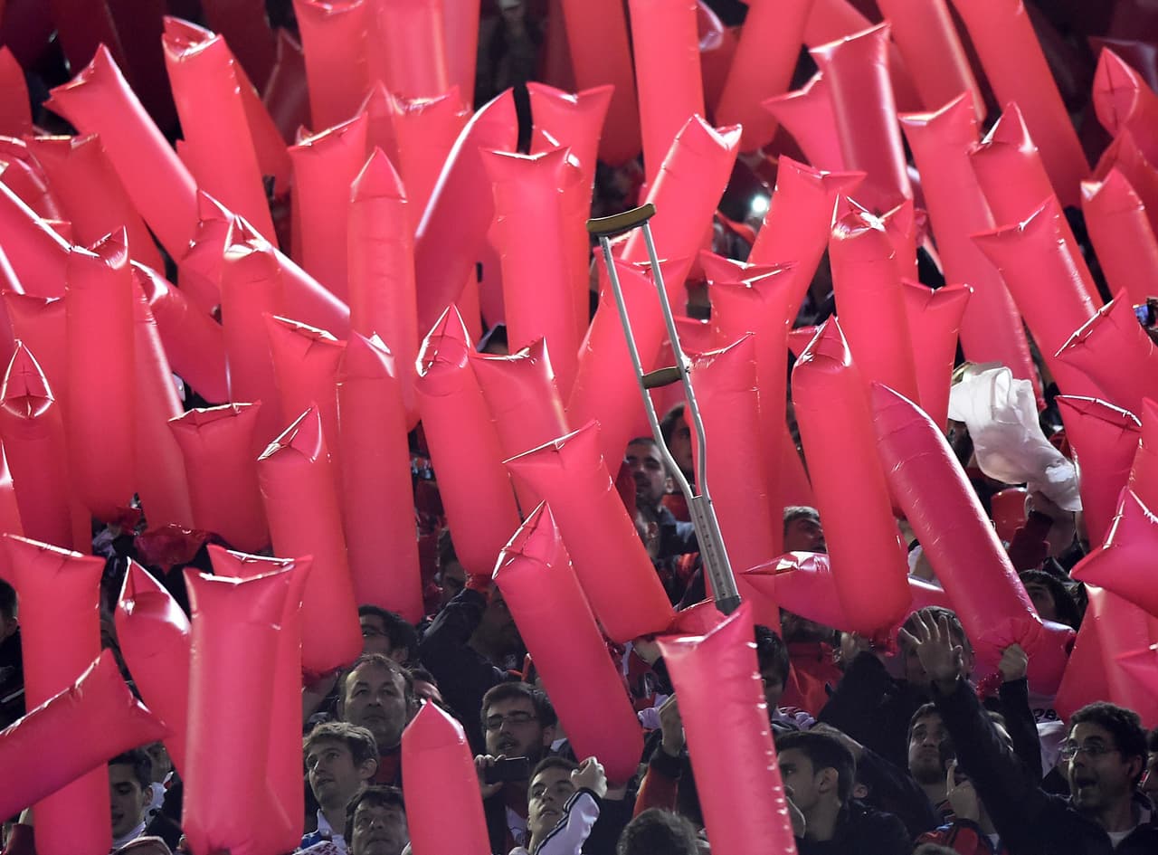 Todo fue alegría y algarabía en los seguidores platenese.