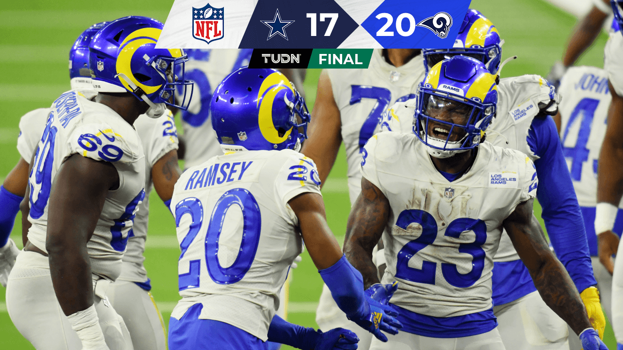 Estrenan estadio y a los Cowboys... Rams tundieron a Dak, Zeke y compañía