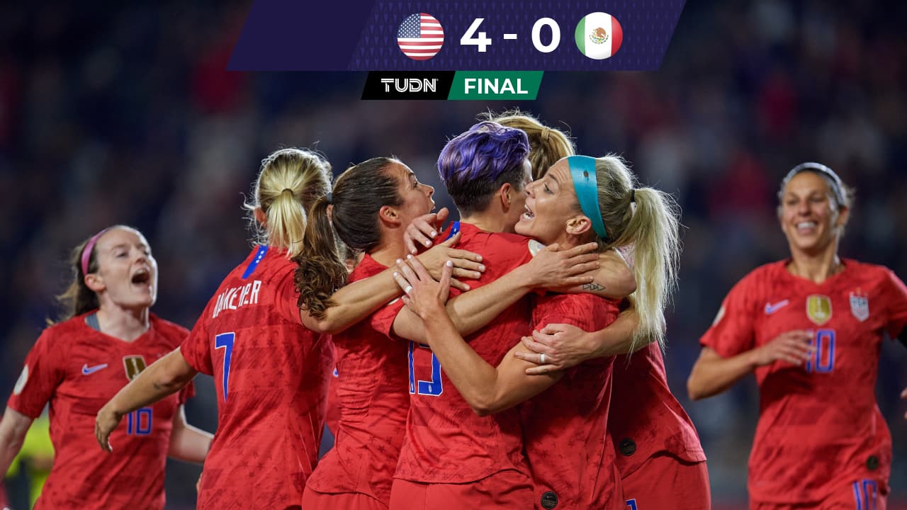 Estados Unidos aplastó el sueño olímpico del Tri Femenil