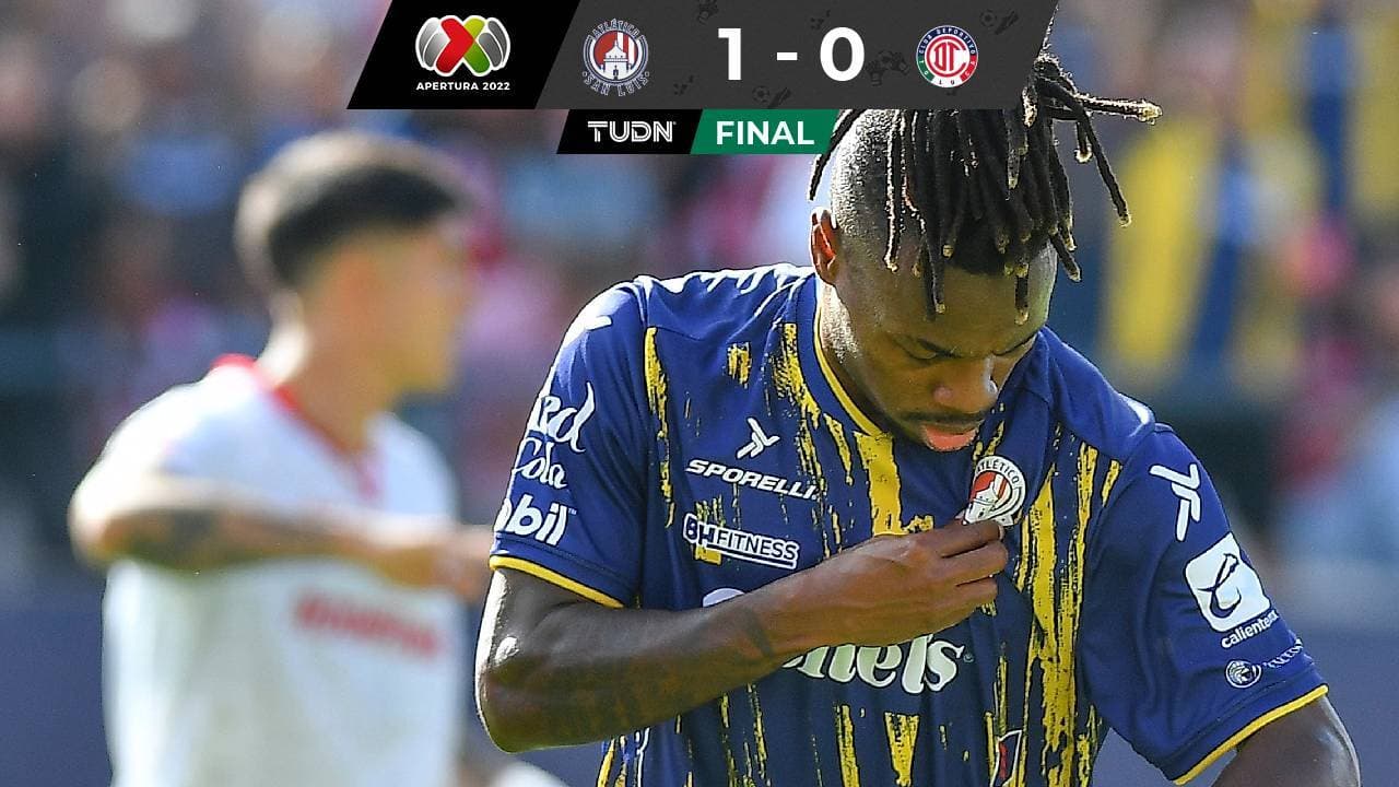 Con un golazo de Murillo, Atlético de San Luis se impuso al Toluca