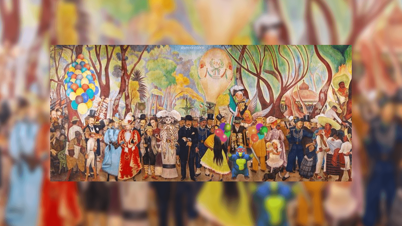 Sueño de una Tarde Dominical en la Alameda Central