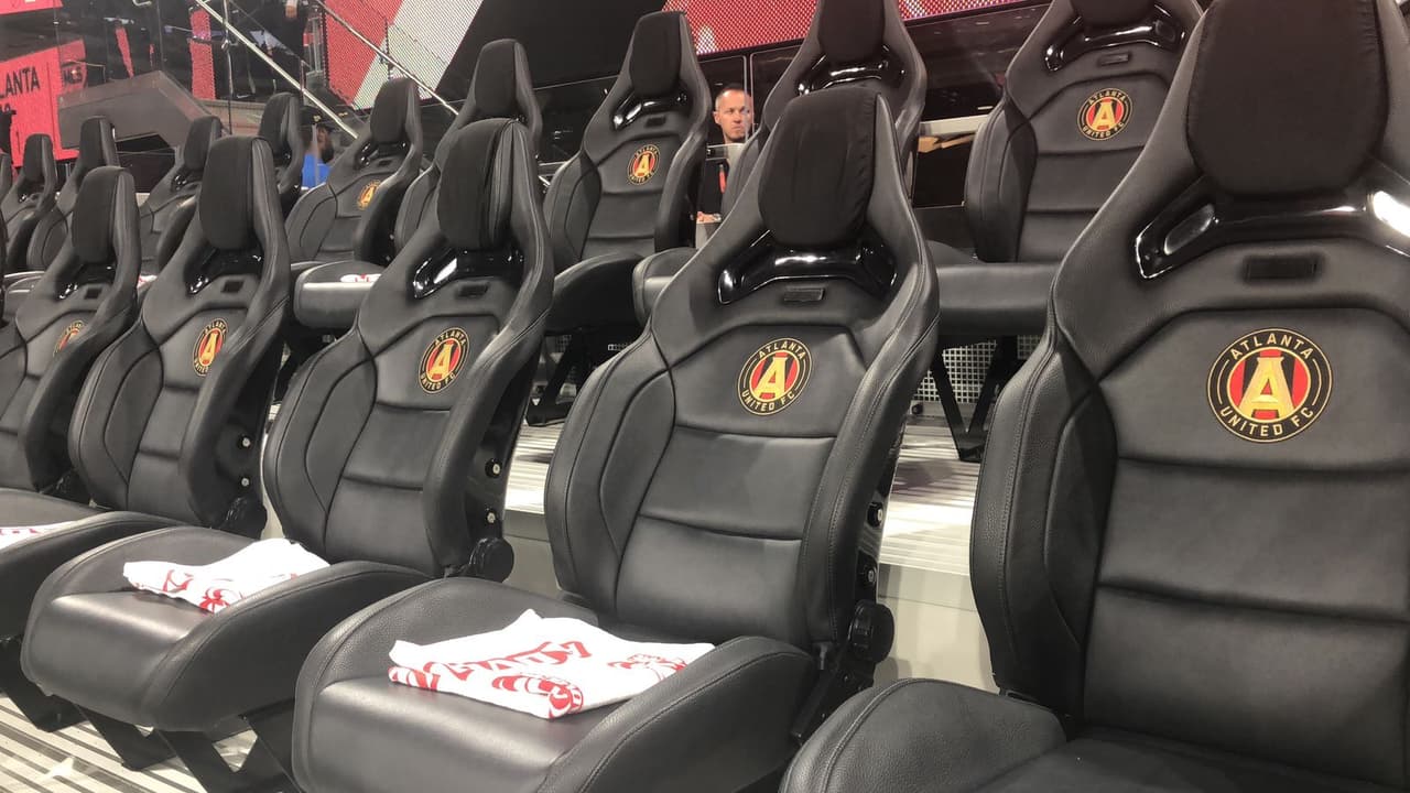 Cada uno de los detalles estuvo preparado para recibir a jugadores e hinchas.