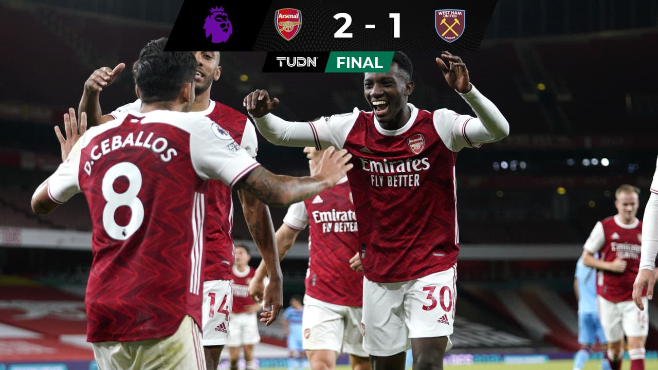 Hasta el último suspiro, pero Arsenal vence al West Ham United