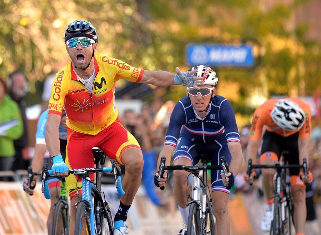 Alejandro Valverde se proclama campeón del mundo de ciclismo