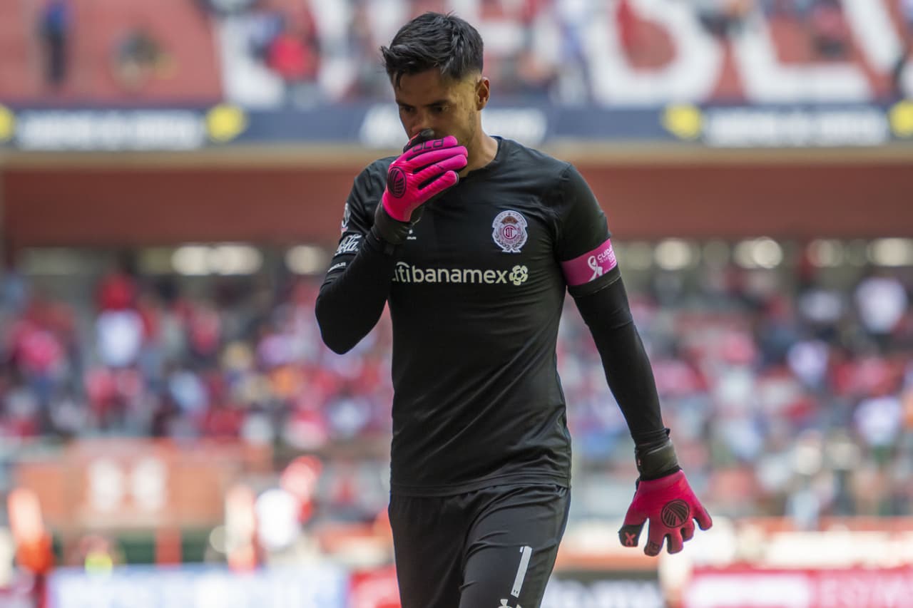 Talavera dejaría de ser titular con Toluca en el Apertura 2020