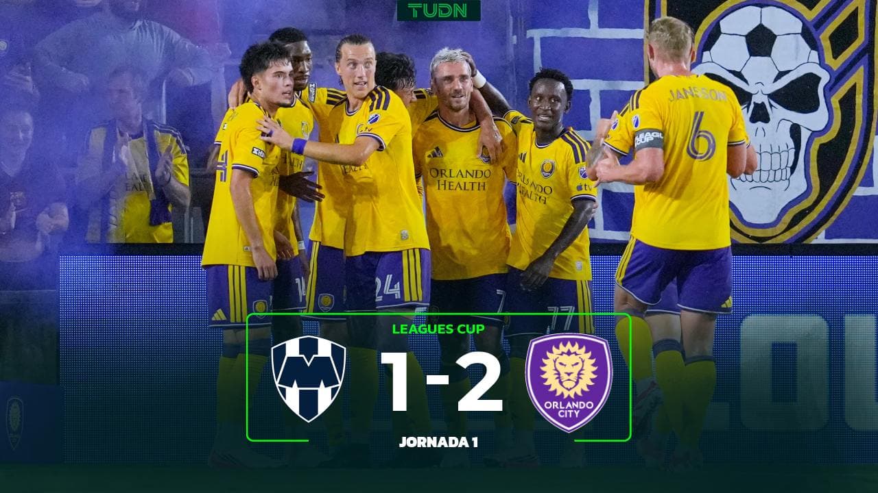 Monterrey pierde ante Orlando City en su partido de la Leagues Cup