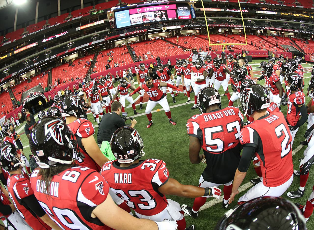 17. Atlanta Falcons - $1.67 mil millones de dólares.