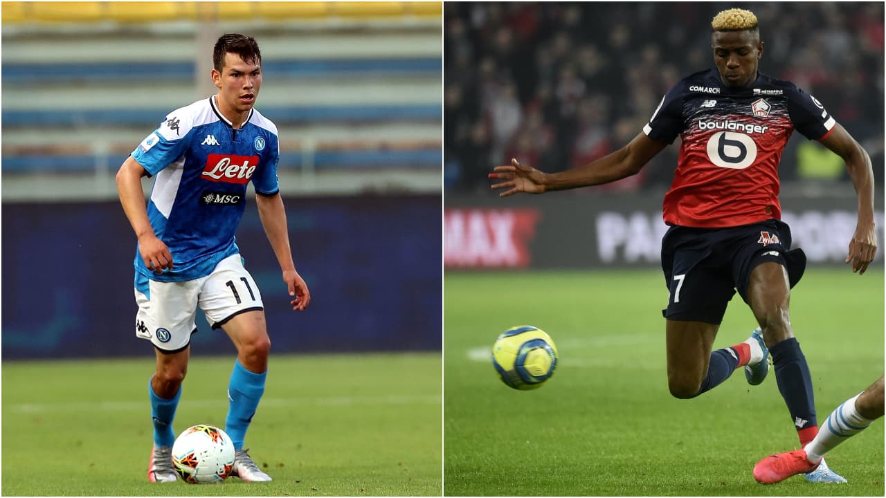 ¿Saldrá del Napoli? Llegada de Osimhen amenaza a Hirving Lozano