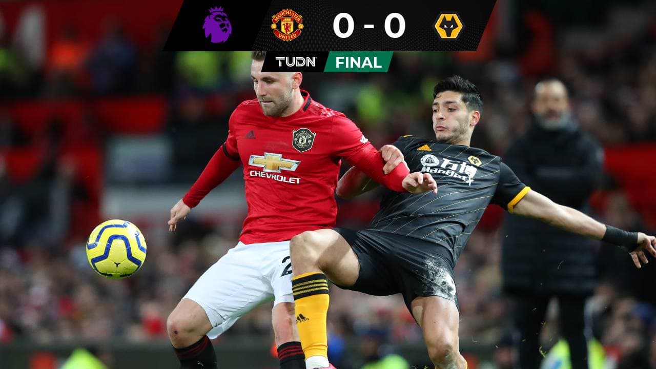 ¡Cerrado empate! Wolves y Manchester United no se hacen daño