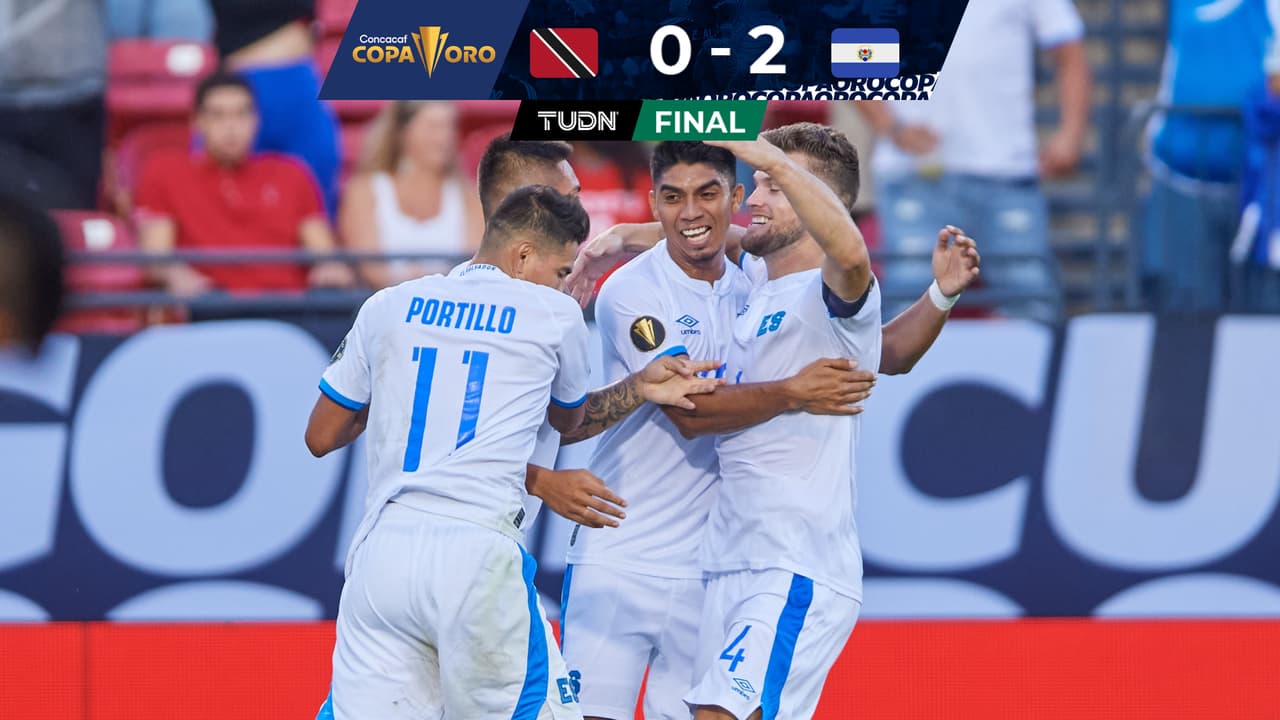 El Salvador hace lo que México no pudo y vence a Trinidad y Tobago
