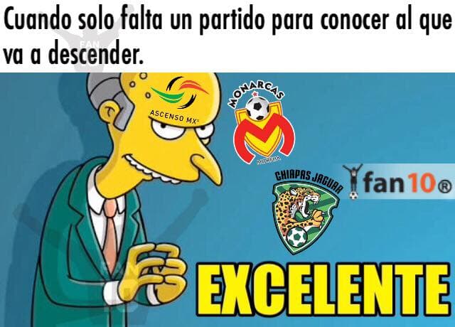 El equipo azulcrema no logró entrar a la liguilla y fueron la burla en redes sociales. Por su parte, Morelia fue aplaudido por salvarse del descenso.